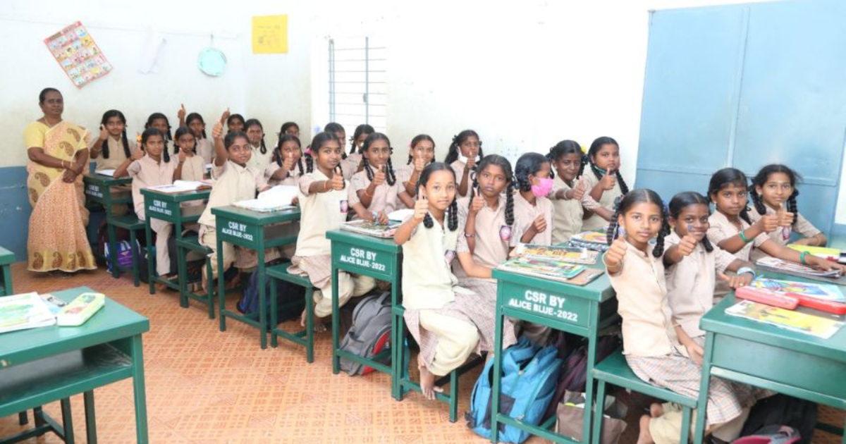 Alice Blue: Bangalore-based stock broking firm - Transforming Education through CSR